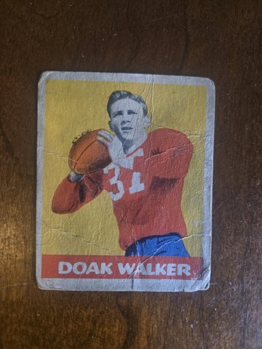 1948 leaf doak walker rookie - doak,